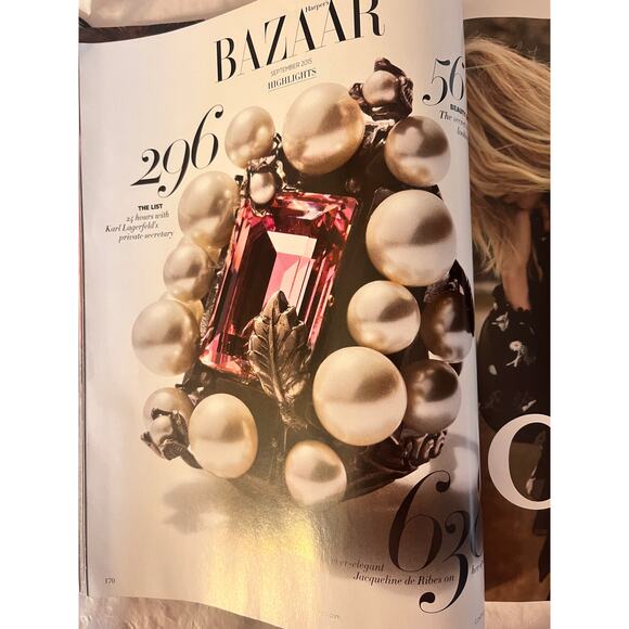 Harper's Bazaar Magazine Katy Perry cover - September 2015 - Picture 13 of 15